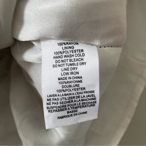 Trina Turk Dress Blue Ikat Floral Embroidered On Off Shoulder S - Picture 4 of 5